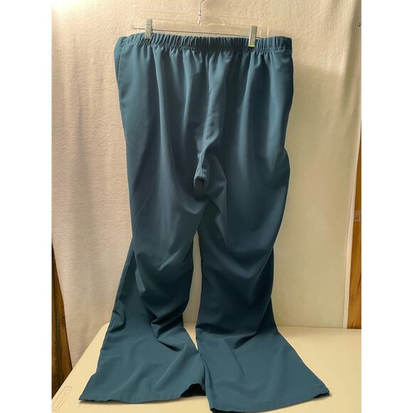 Jockey nurse uniform scrub pants‎ bottoms Caribbean blue sz XL - Picture 2 of 5